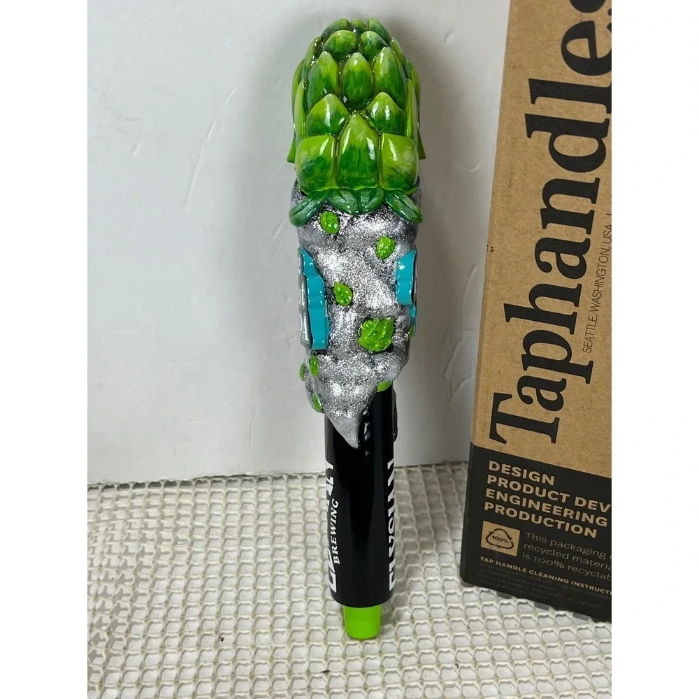 Elysian Space Dust Tap Handle Tall V2 Green Black New with Box